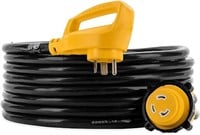 (U) Camco 25 feet PowerGrip Extension Cord with 30