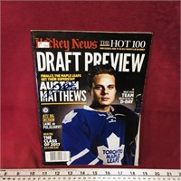 Autographed Austin Matthews NHL Magazine