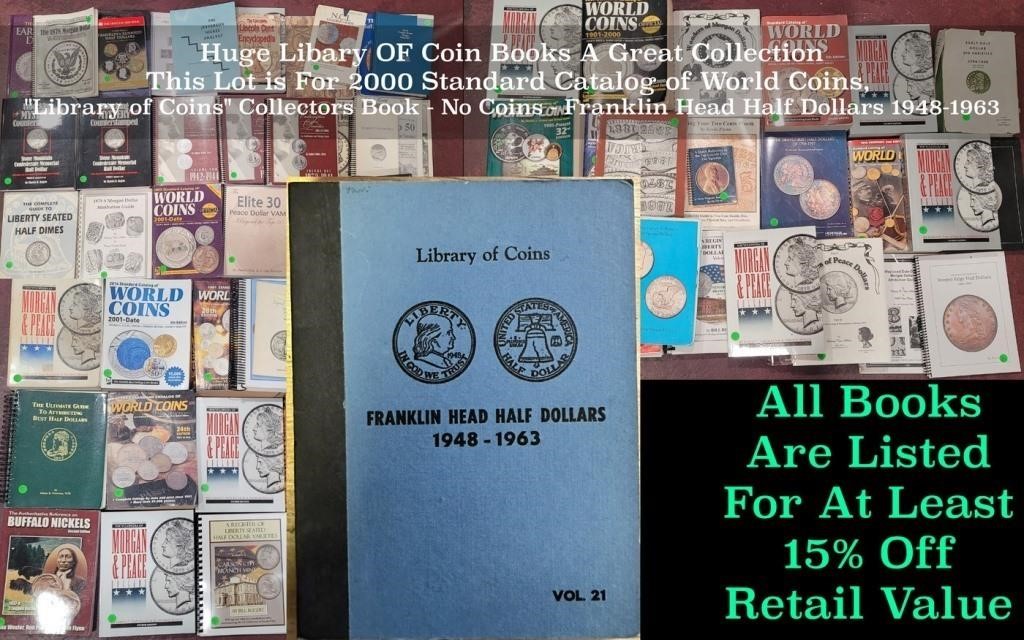 "Library of Coins" Collectors Book - No Coins - Fr