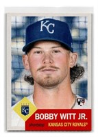 2022 Topps Living Booby Witt Jr. Rookie Card #512