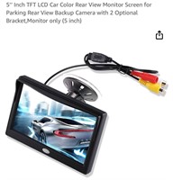 5" Inch TFT LCD Car Color Rear View Monitor Screen
