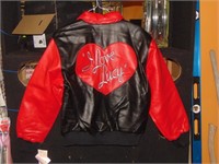 " I Love Lucy" Leather Jacket ( Medium)