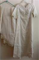 Vintage Wedding Gown Circa 1960-1970 with