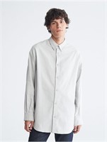 Calvin Klein Oversized Flannel Button-Down - 2XL