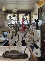 Glass Ornaments with Display Stand