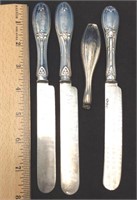 Sterling Antique Knives