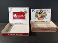 2 Cigar Boxes