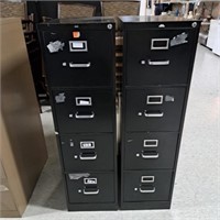 2 Hon Metal Filing Cabinets