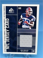 Eric Moulds Jersey Patch Card