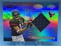 Jabar Gaffney Bowman's Best Jersey Patch Card