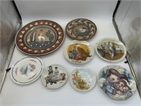 ASSORTED PLATE COLLECTION