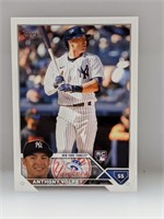 Anthony Volpe 2023 Topps Complete Set RC Image Var