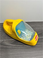 VTG Playskool Handheld Yellow Toy Vacuum