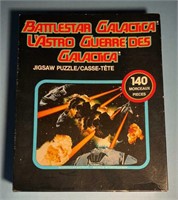 VTG Battlestar Galactica 140pc Puzzle COMPLETE