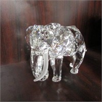 SWAROVSKI CRYSTAL ELEPHANT - MISSING A TUSK