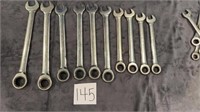 Husky open end ratchet end wrenches
 Standard