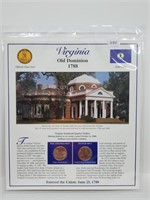 Virginia State Quarters & Postal Comm