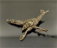 Vintage sterling silver Roadrunner pin