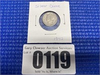 1942 Silver Mercury Dime