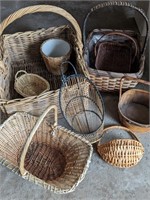 WICKER BASKETS +