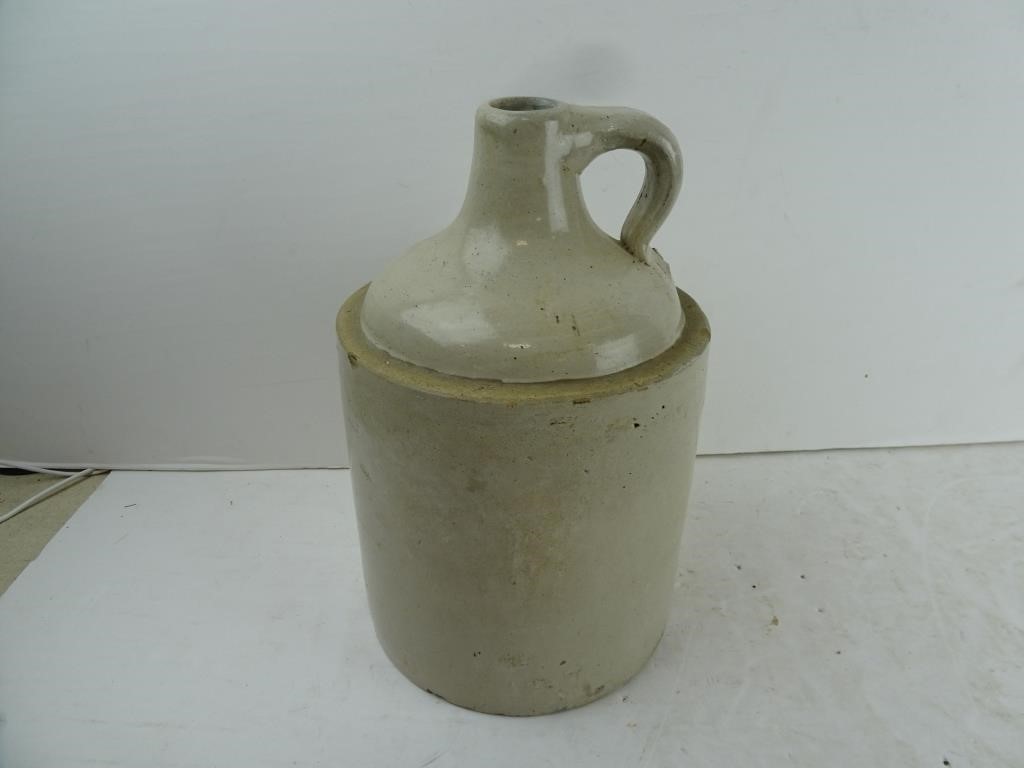 Antique Gallon Stoneware Crock Jug