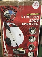 Country way- Rechargeable 5gal Spot sprayer