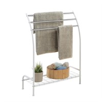 WFF8063  SunnyPoint Towel Rack with Bottom Shelf