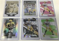 (6) Aaron Rodgers Panini Prism Cards