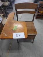 Antique School Desk/Chair