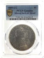 1889-CC Morgan Dollar PCGS AU Detail