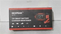 Nexpeak 12 v smart battery charger + maintainer