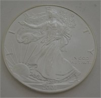 2001 Uncirculated Silver Eagle