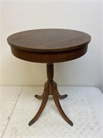 Vintage clawfoot table