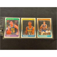 (3) Different 1988 Fleer Basketball Rookies