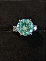Gorgeous Ladies Gemstone & Diamond Ring $2395