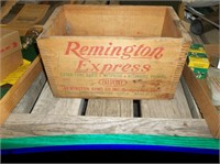 Remington wood box