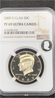 2009-S NGC PF69 Ultra Cameo Kennedy Clad Proof