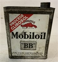 French Mobiloil "BB" can