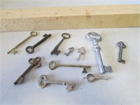 Lot of Various Skeleton Keys
