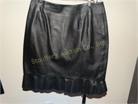 Bagatelle leather skirt size 14