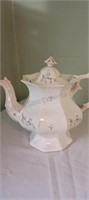 Vintage Iron Ware Aladdin Style Tea Pot - repaired