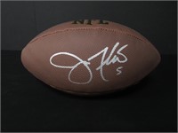 Joe Flacco Signed Football JSA COA