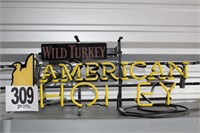 Wild Turkey American Honey Neon Sign - Needs