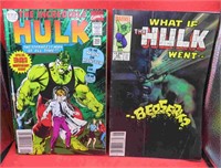 Incredible Hulk Comic Books 1984 What If? 1992 Ann