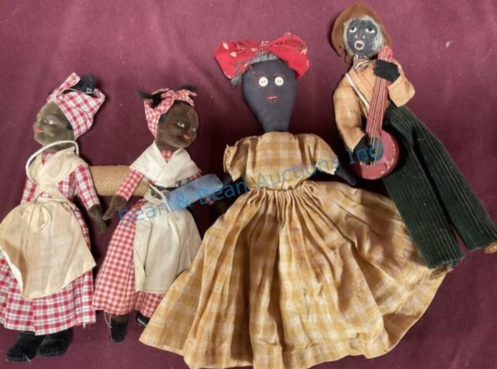 Black Americana, folk art dolls