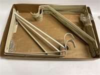 Six 12” Metal Shelving Brackets