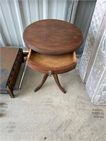 18 1/2 inch round by 24 inch tall table