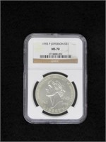 1993-P Jefferson Silver Dollar Commemorative-