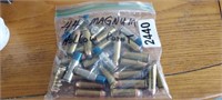 BAG OF .44 MAGNUM HOLLOW POINT AMMO