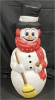 Christmas Frosty Snowman Blow Mold.